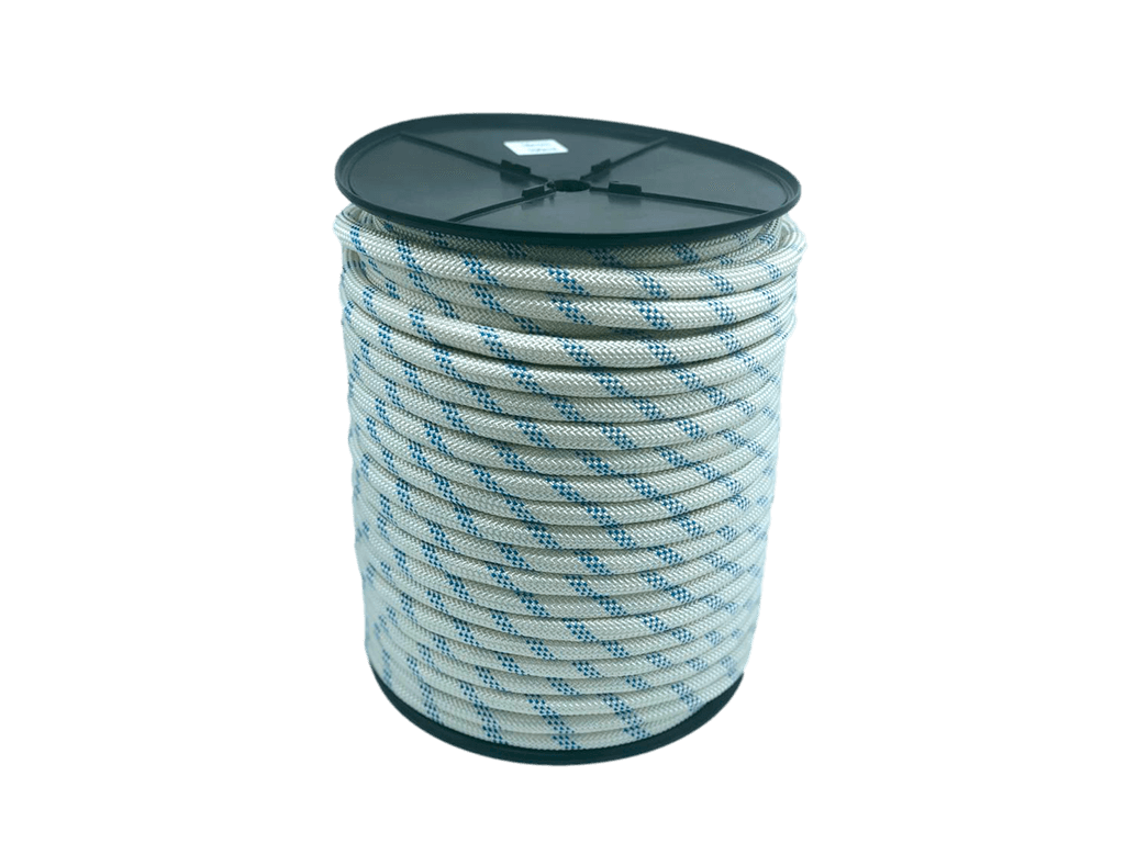 Cuerda driza trenzada en poliéster de alta tenacidad y en polipropileno en 24-32-y 48 husos con alma de poliéster texturado (3) Cuerda driza trenzada en poliéster de alta tenacidad y en polipropileno en 24-32-y 48 husos con alma de poliéster texturado (3)